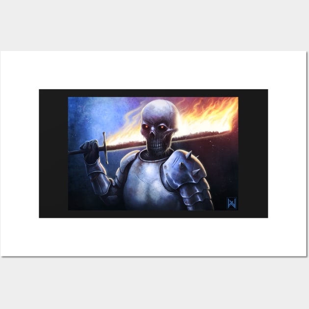 Ghost Knight Wall Art by Dmon28